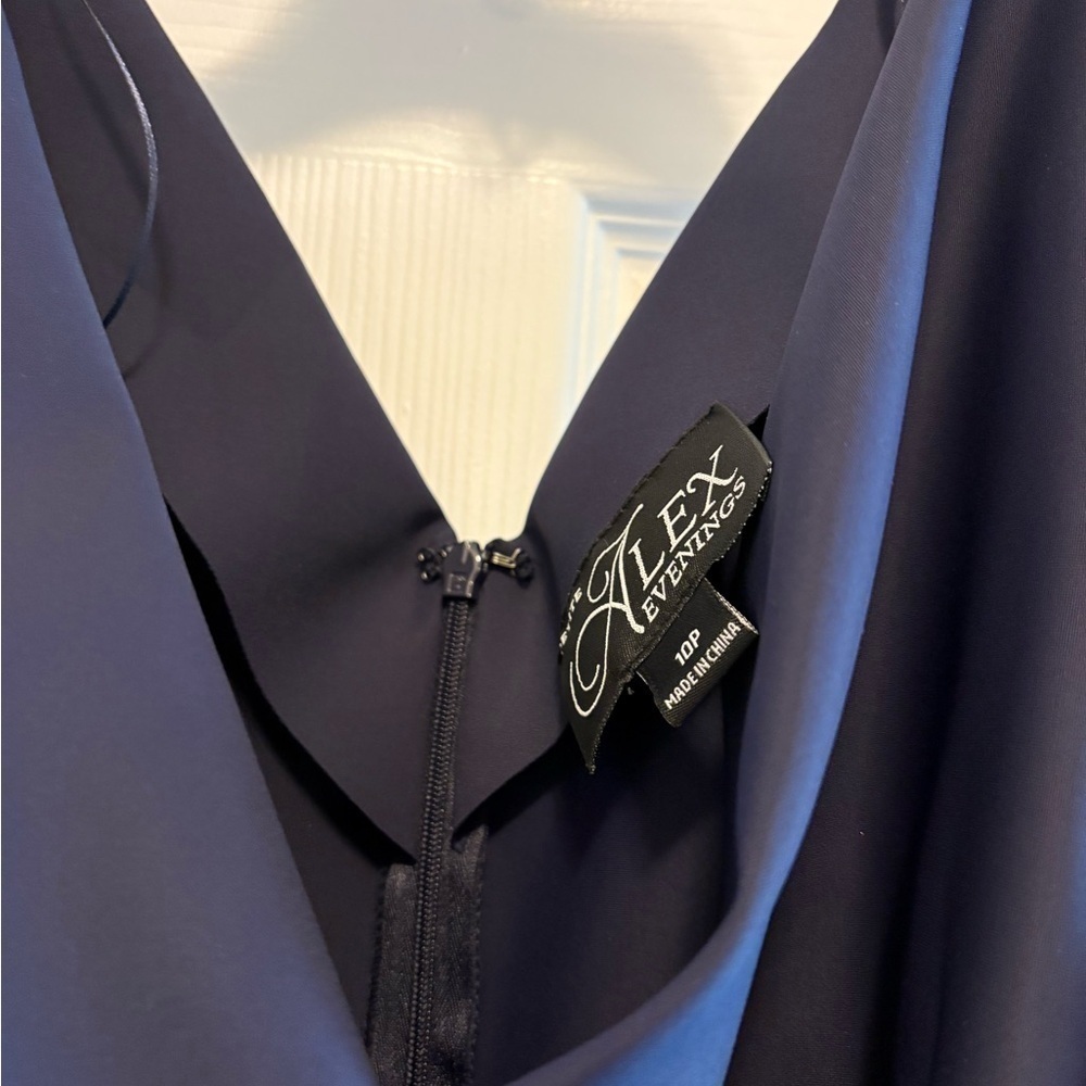 Alex Evenings Comprehession Embellished Ruched Sheath Dress - Picture 7 of 9